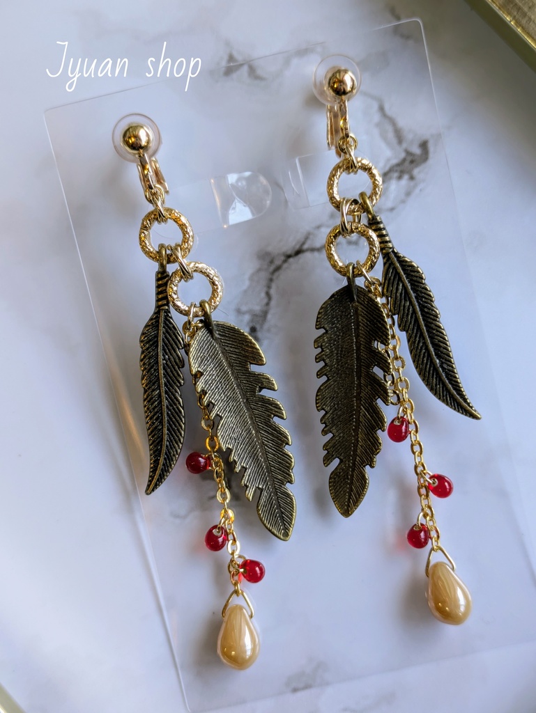 ヒロアカ ホークス イメージ イヤリング/ピアス