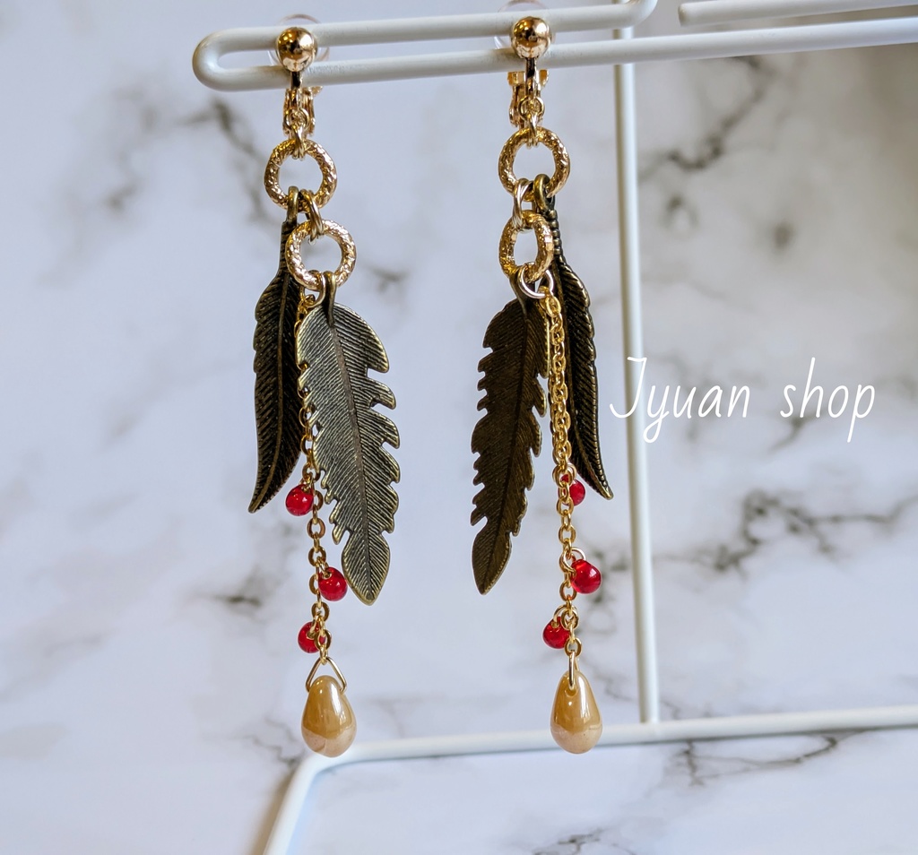 ヒロアカ ホークス イメージ イヤリング/ピアス