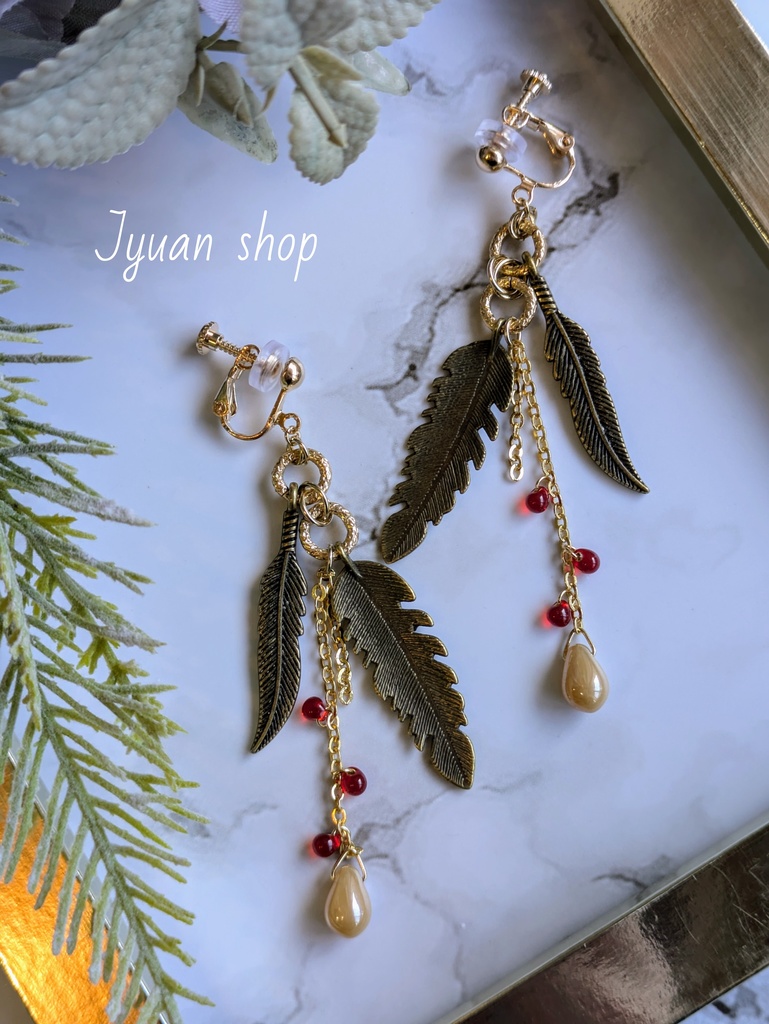 ヒロアカ ホークス イメージ イヤリング/ピアス