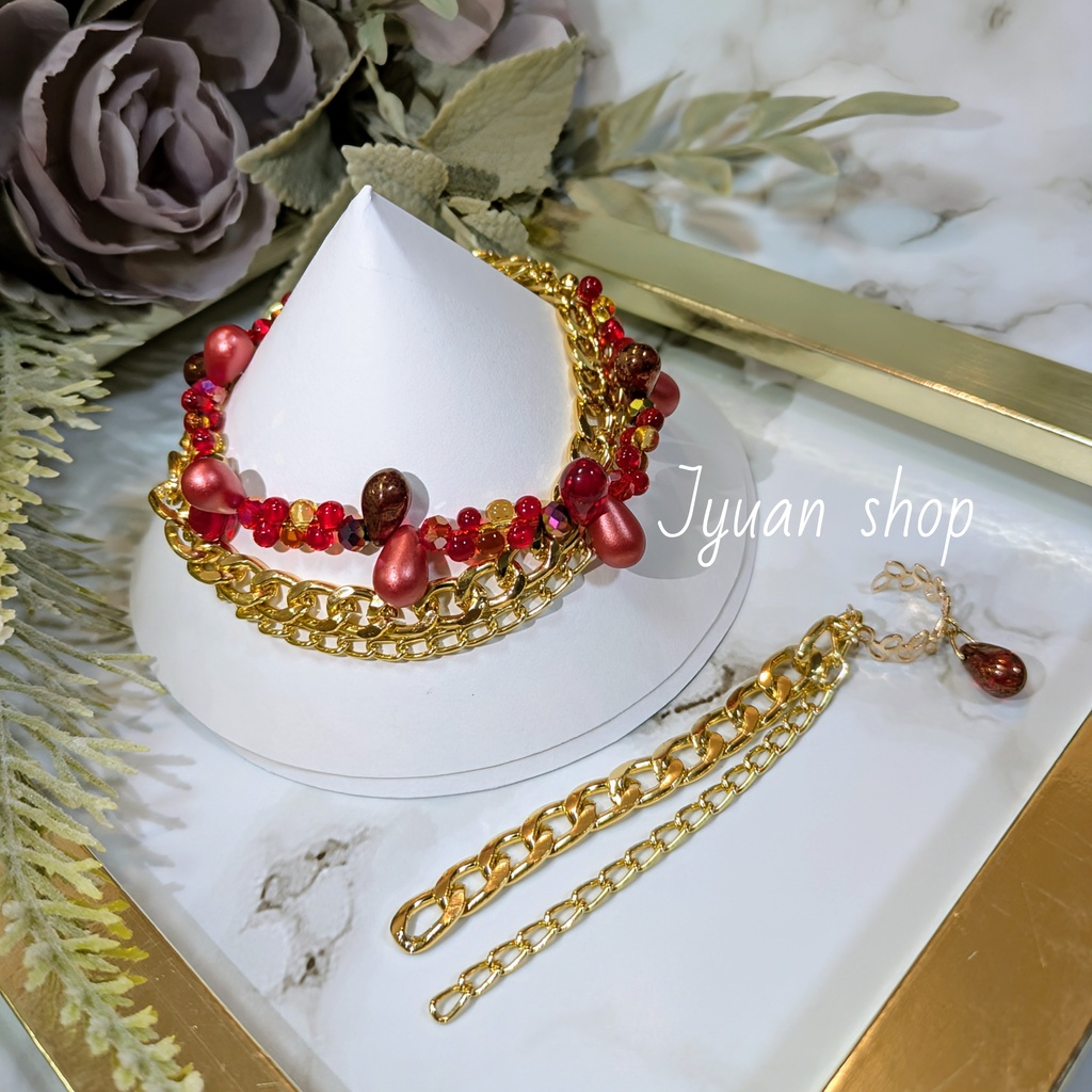 ワンピース シャンクス イメージ ブレスレット&イヤーカフ