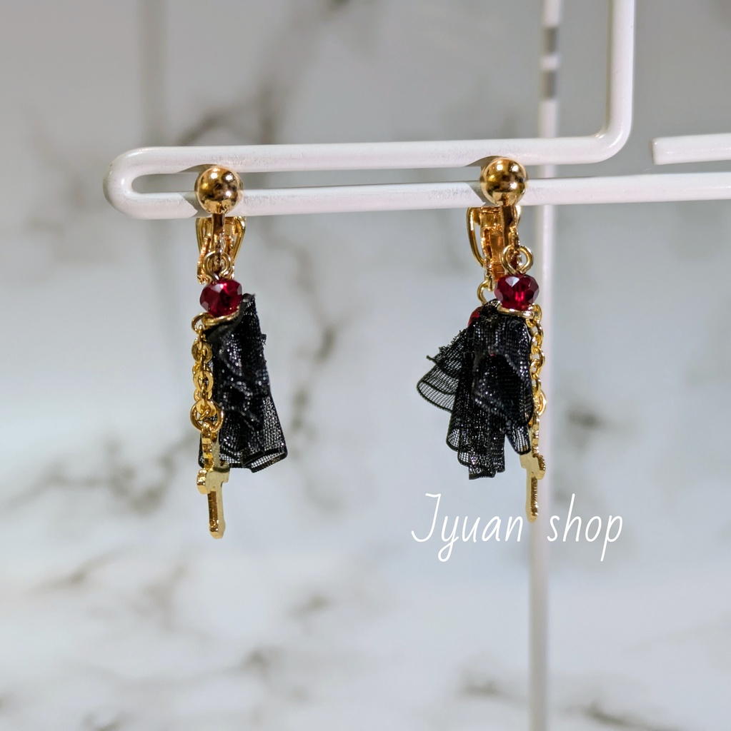 バババ ※森蘭丸(頒布終了)※ ※森長可※ ※坂本梅太郎※ イメージ イヤリング/ピアス&イヤーカフ