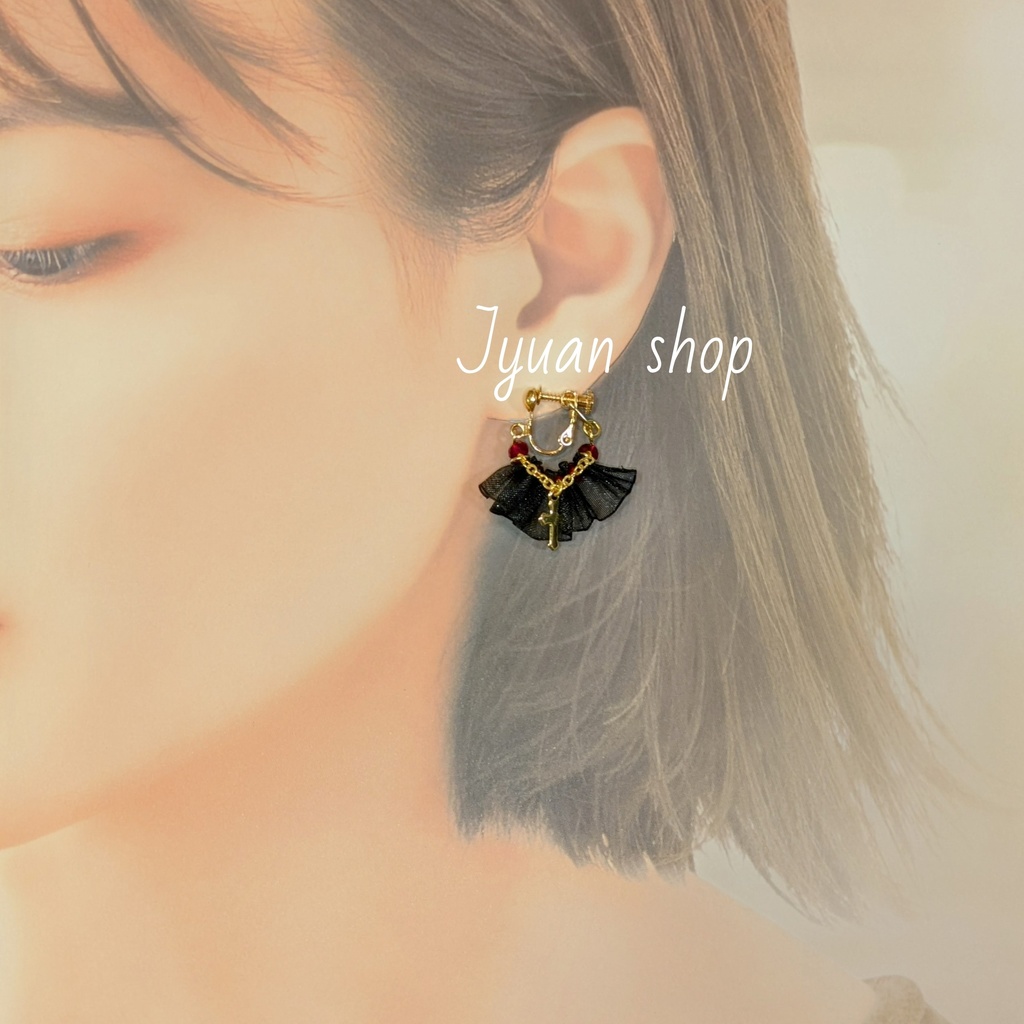 バババ ※森蘭丸(頒布終了)※ ※森長可※ ※坂本梅太郎※ イメージ イヤリング/ピアス&イヤーカフ