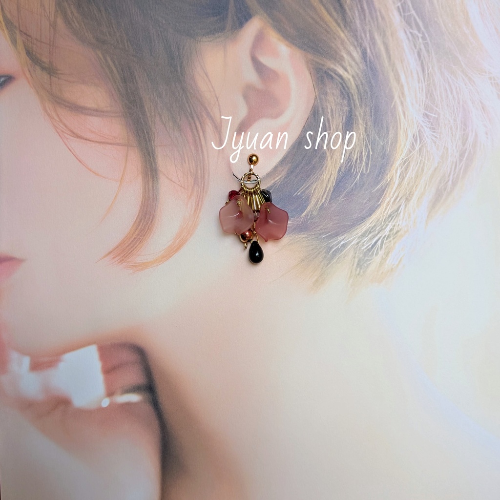 ハイキュー!!音駒イメージカラー イヤリング/ピアス2