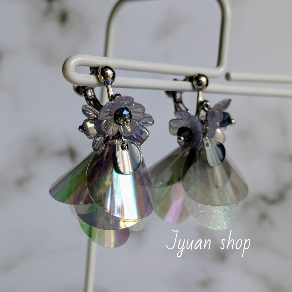 ヒロアカ “死柄木弔ver.2” “荼毘” イメージカラー イヤリング/ピアス