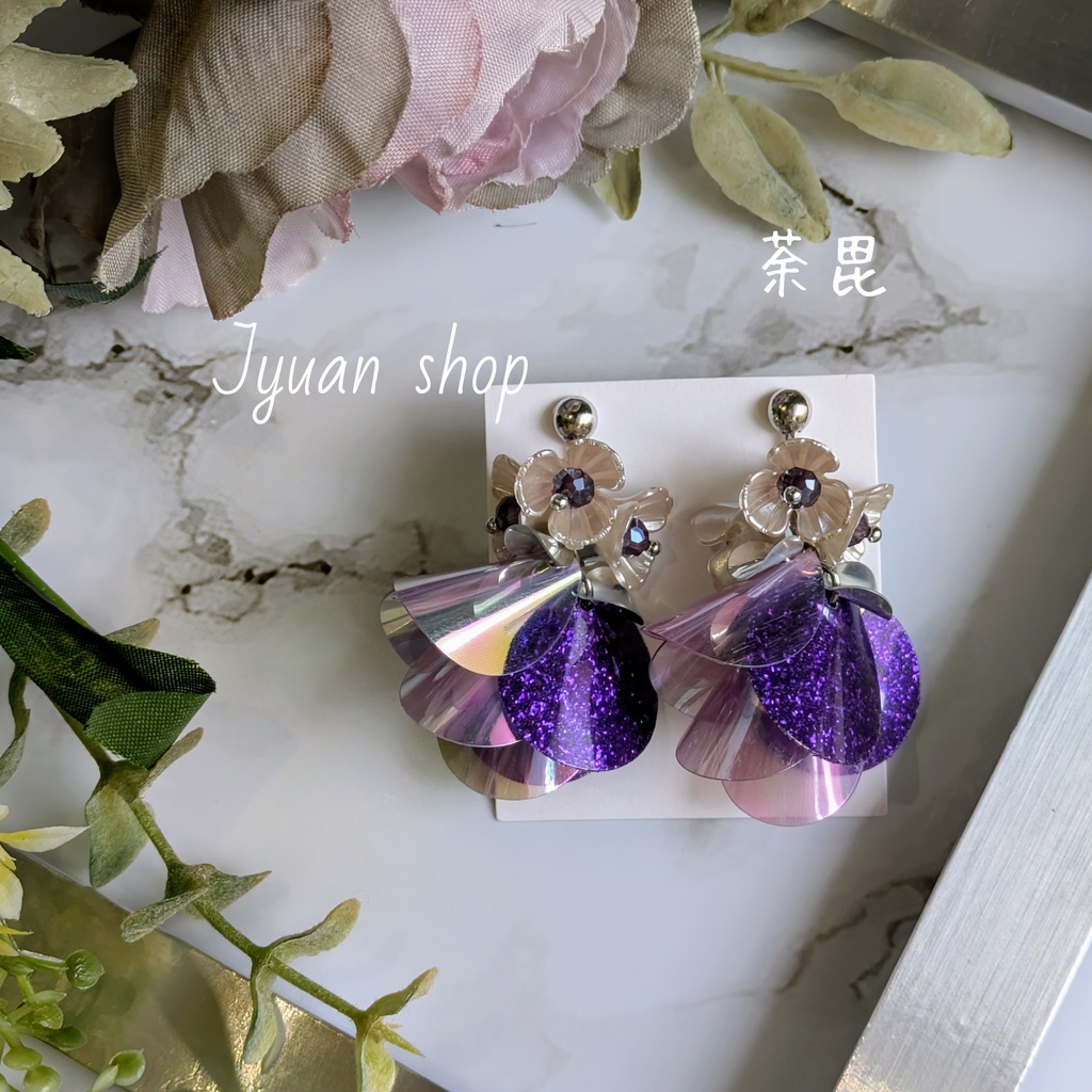 ヒロアカ “死柄木弔ver.2” “荼毘” イメージカラー イヤリング/ピアス