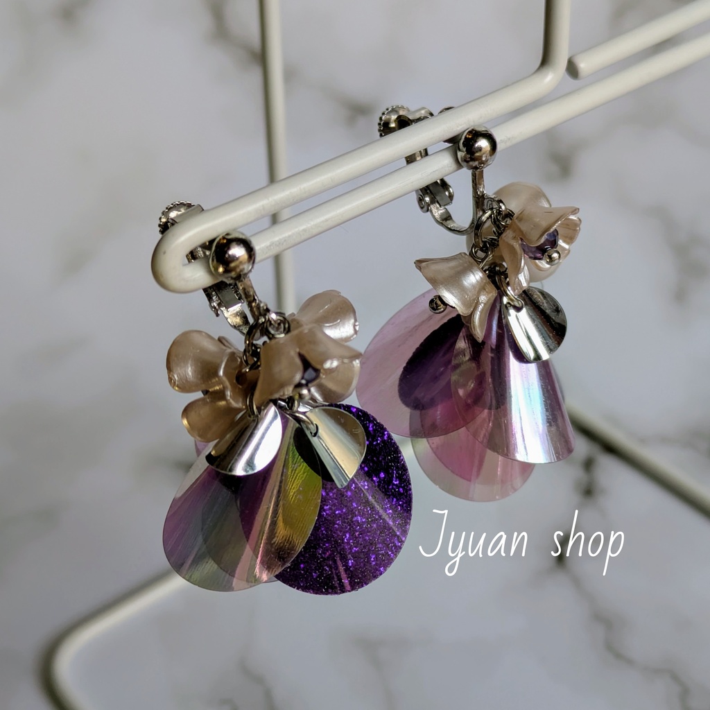 ヒロアカ “死柄木弔ver.2” “荼毘” イメージカラー イヤリング/ピアス