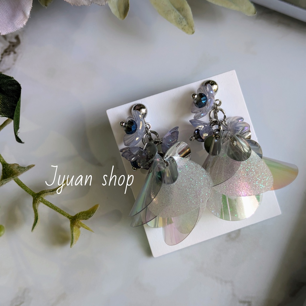 ヒロアカ “死柄木弔ver.2” “荼毘” イメージカラー イヤリング/ピアス