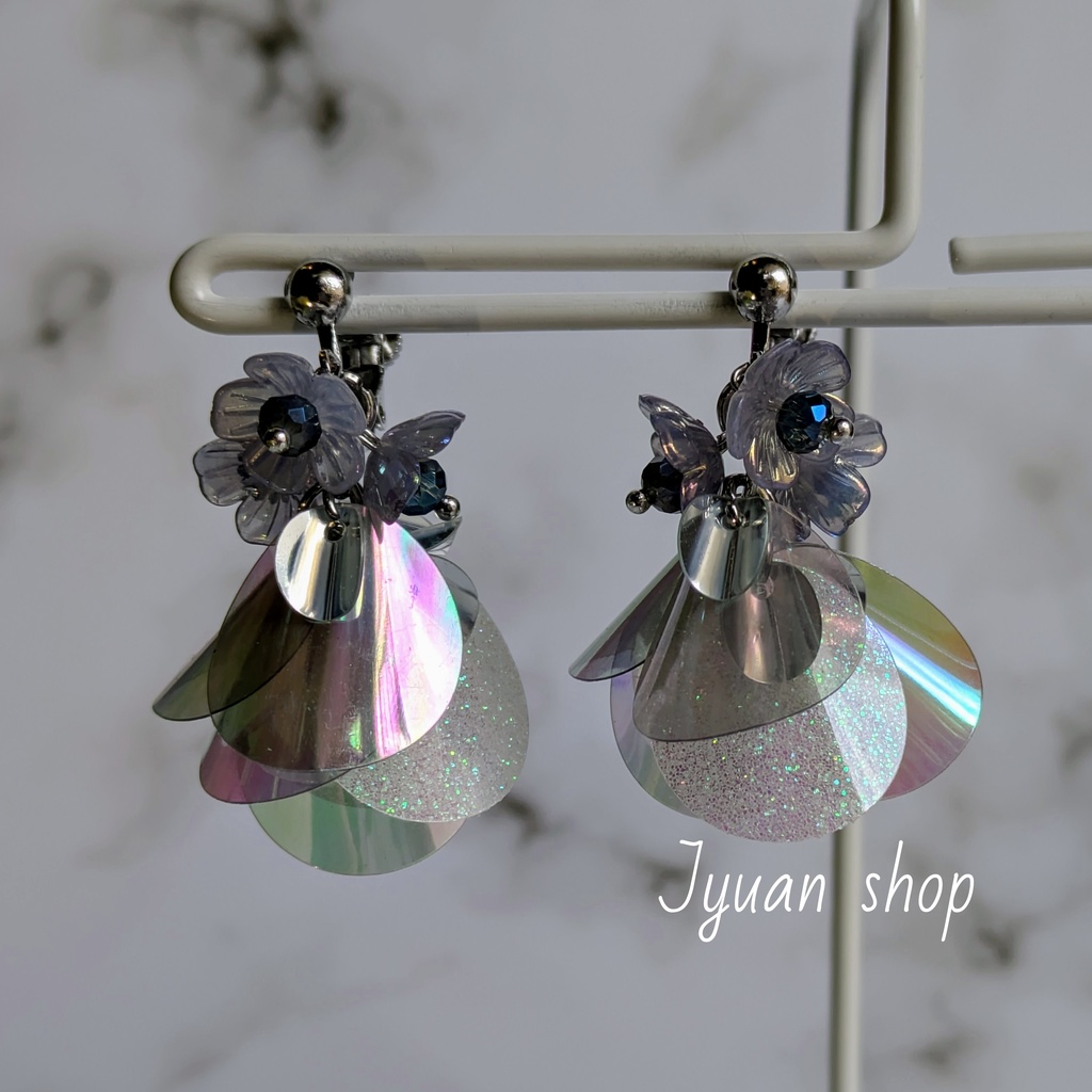 ヒロアカ “死柄木弔ver.2” “荼毘” イメージカラー イヤリング/ピアス