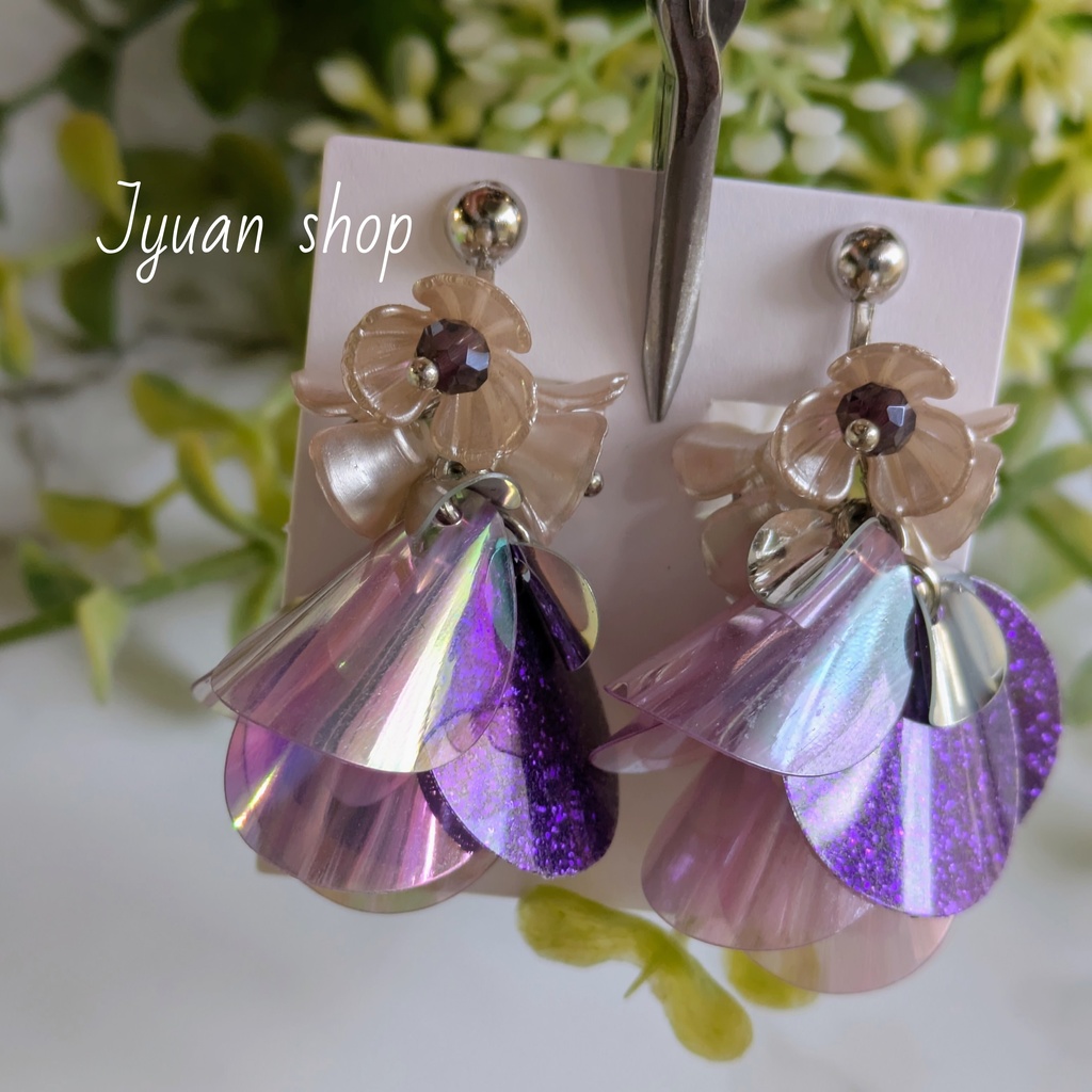 ヒロアカ “死柄木弔ver.2” “荼毘” イメージカラー イヤリング/ピアス