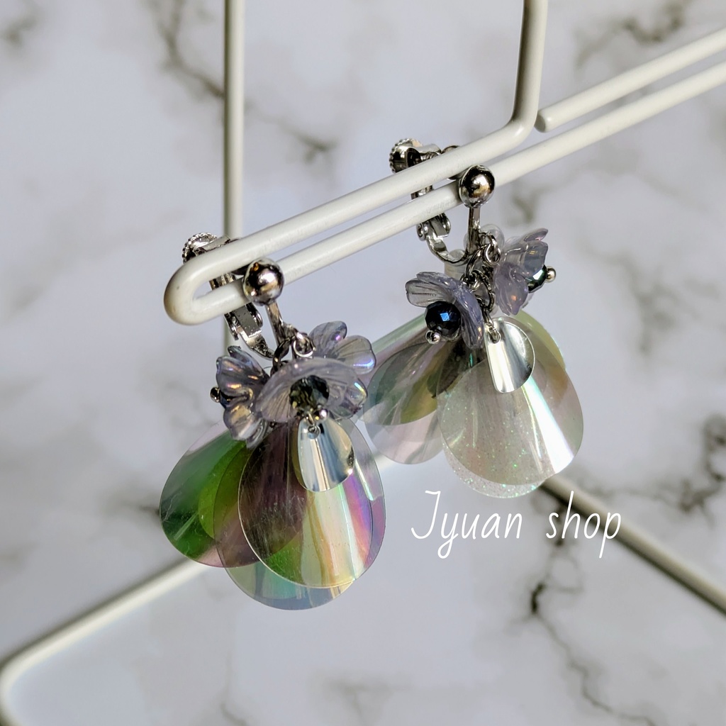 ヒロアカ “死柄木弔ver.2” “荼毘” イメージカラー イヤリング/ピアス