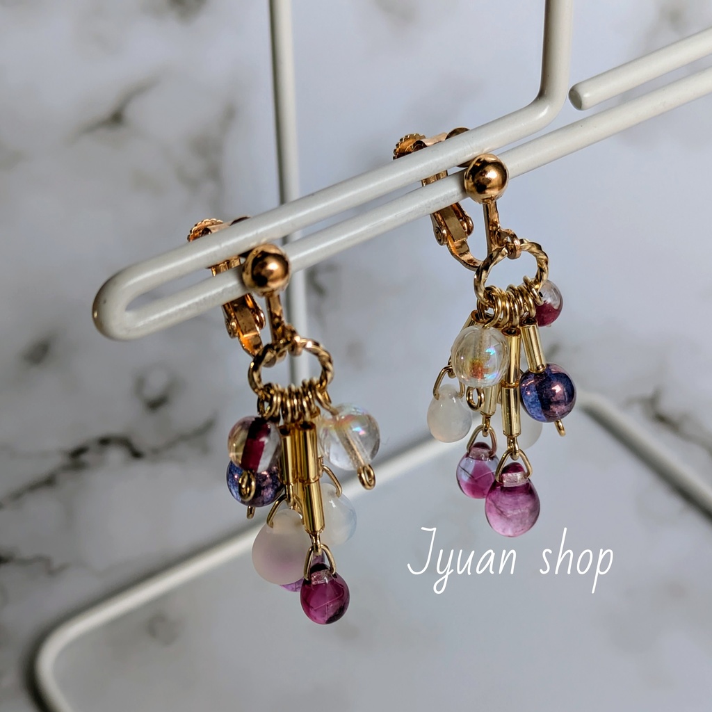 ハイキュー!!白鳥沢 イメージカラー イヤリング/ピアス