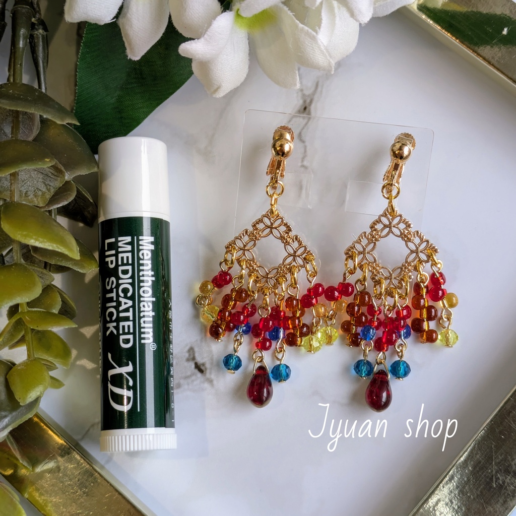 ワンピース ルフィ イメージカラー イヤリング/ピアス