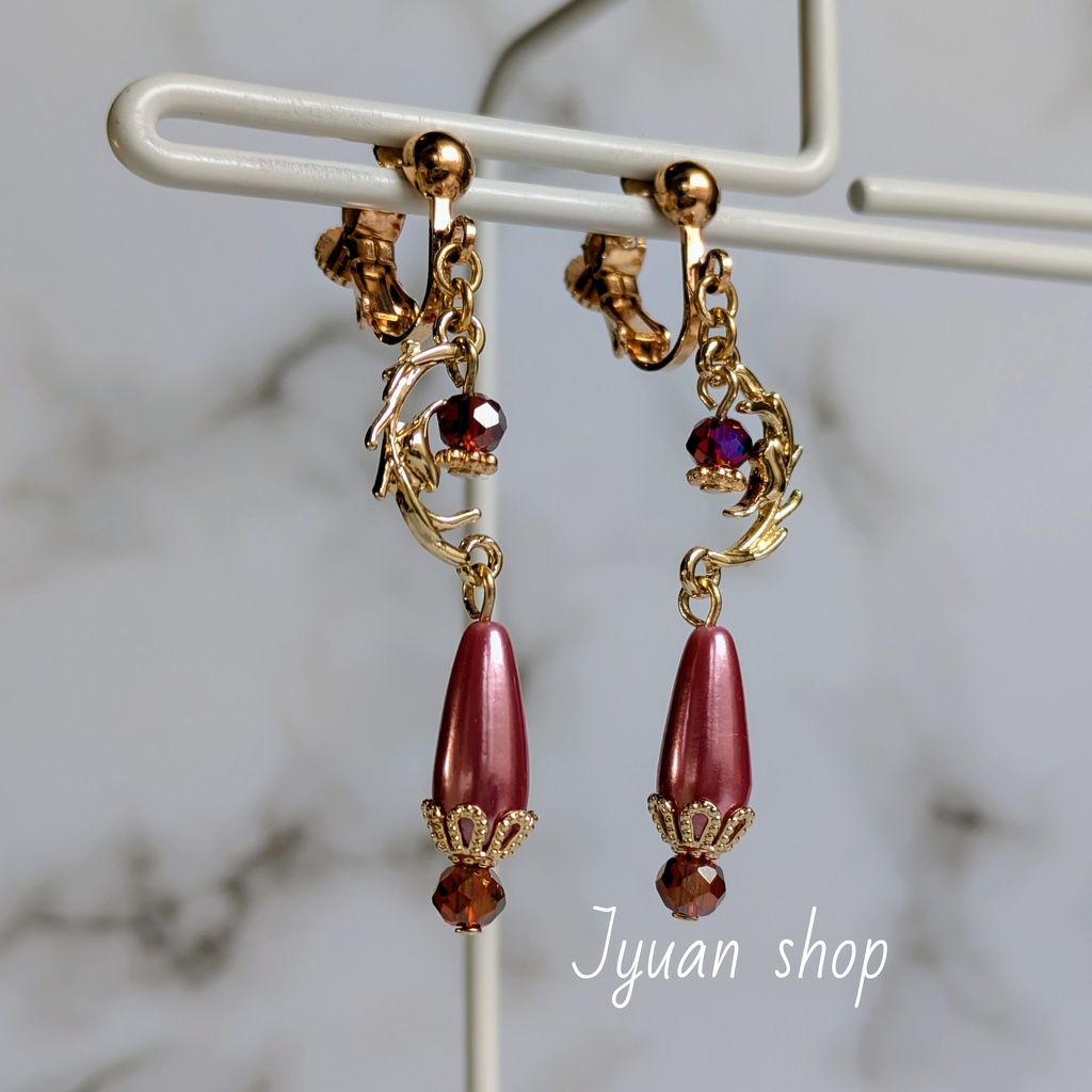 鬼滅 煉獄杏寿郎 イメージ イヤリング&ブレスレット ver.2