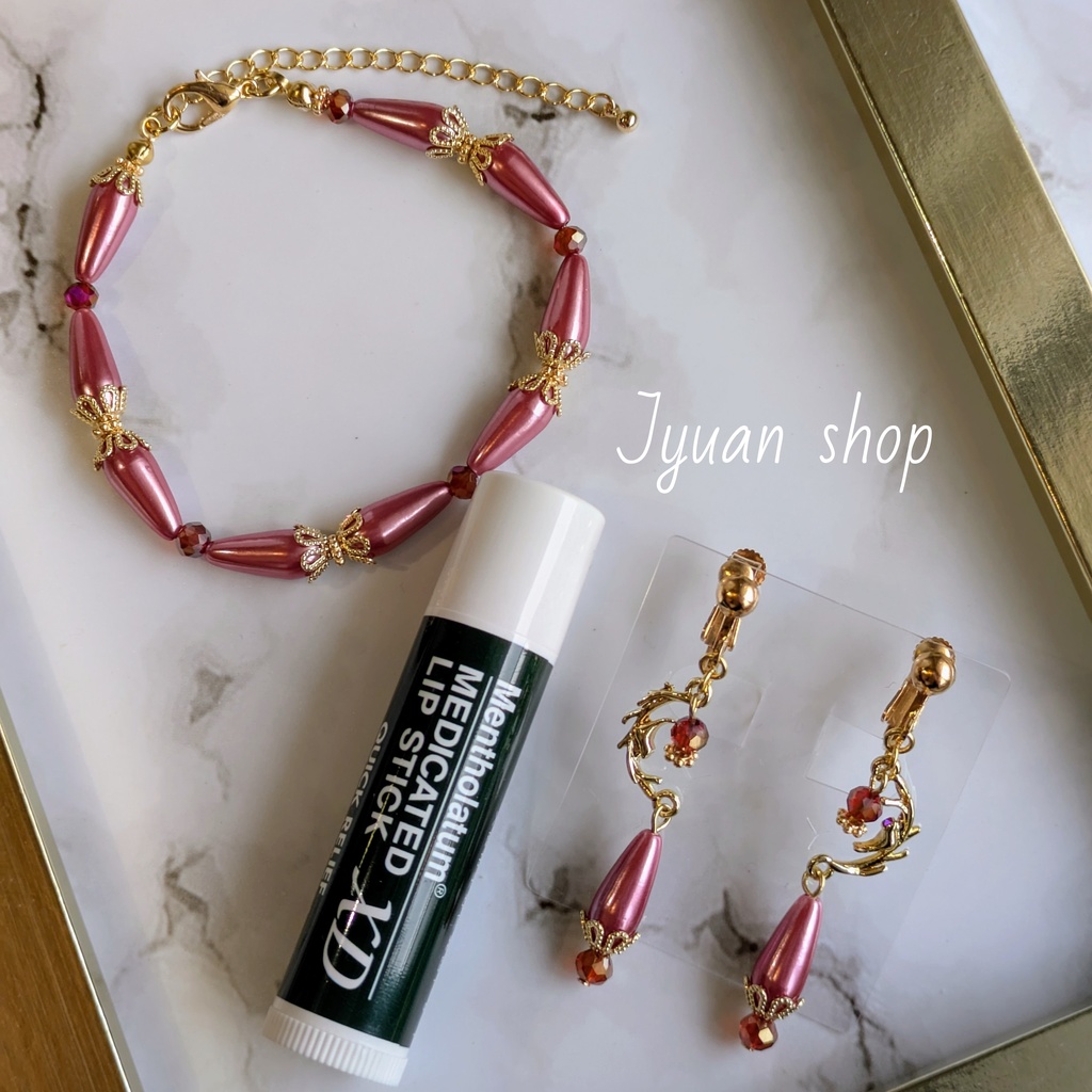 鬼滅 煉獄杏寿郎 イメージ イヤリング&ブレスレット ver.2