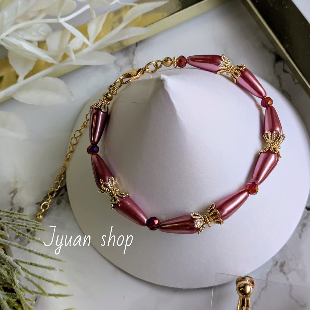 鬼滅 煉獄杏寿郎 イメージ イヤリング&ブレスレット ver.2