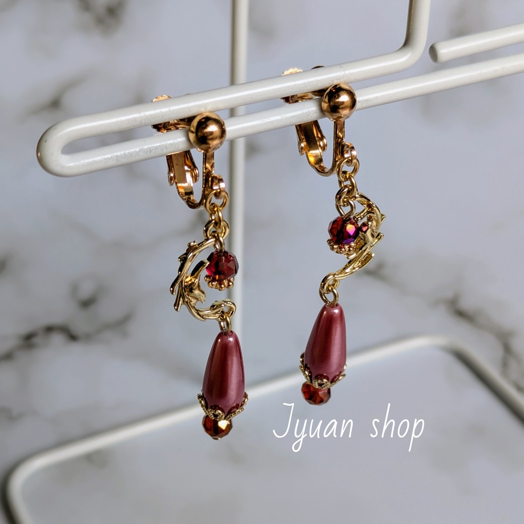 鬼滅 煉獄杏寿郎 イメージ イヤリング&ブレスレット ver.2