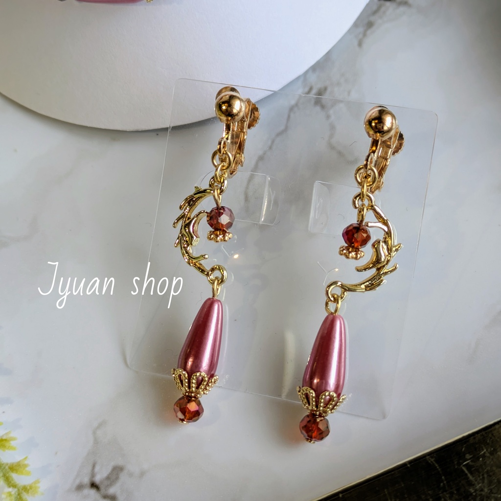 鬼滅 煉獄杏寿郎 イメージ イヤリング&ブレスレット ver.2