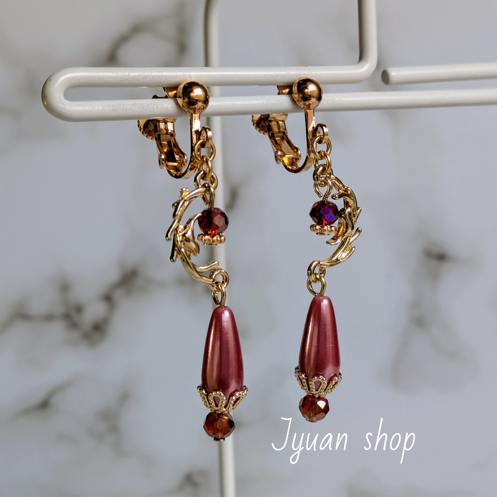 鬼滅 煉獄杏寿郎 イメージ イヤリング&ブレスレット ver.2