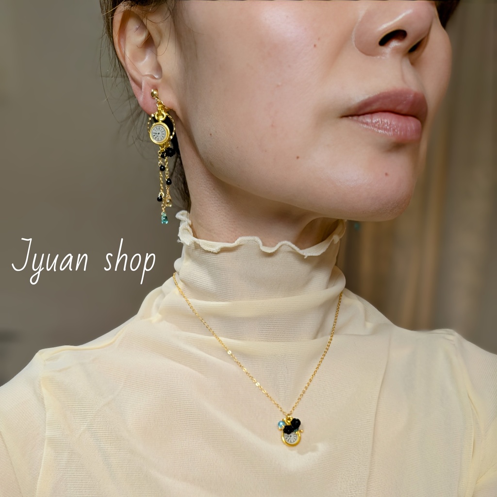 ヒロアカ 物間寧人 イメージ イヤリング/ピアス&ネックレス