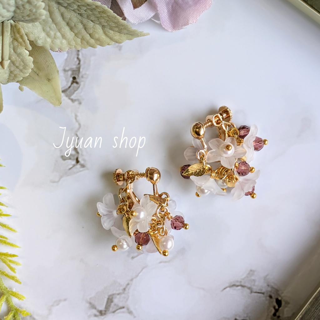 ハイキュー!!白鳥沢 イメージカラー イヤリング/ピアス2