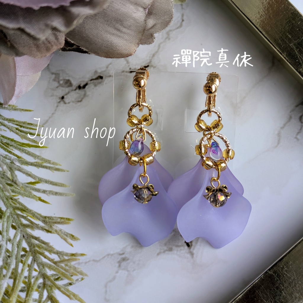 呪術廻戦 京都校 “加茂” “東堂” “メカ丸” “西宮” “真依” “三輪” イメージ イヤリング/ピアス