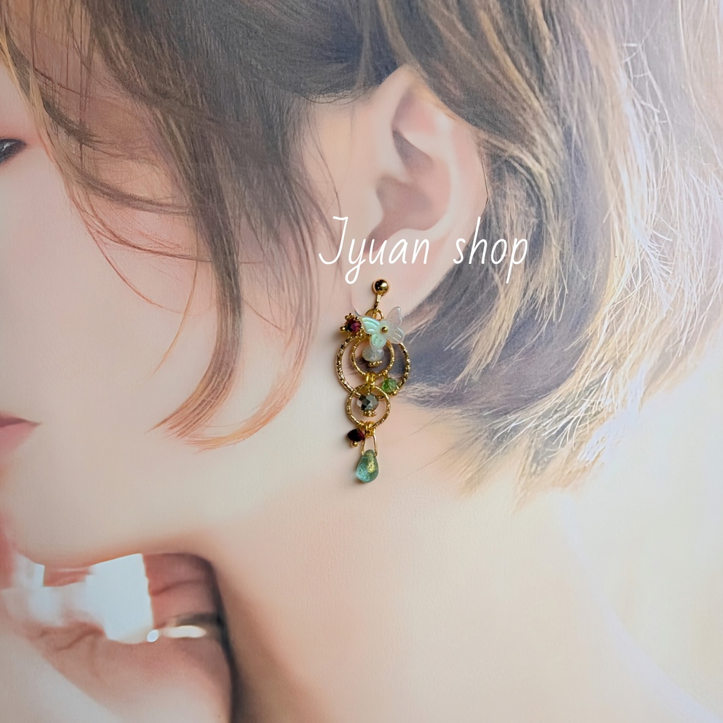 HUNTER×HUNTER ヒソカ イメージ イヤリング/ピアス