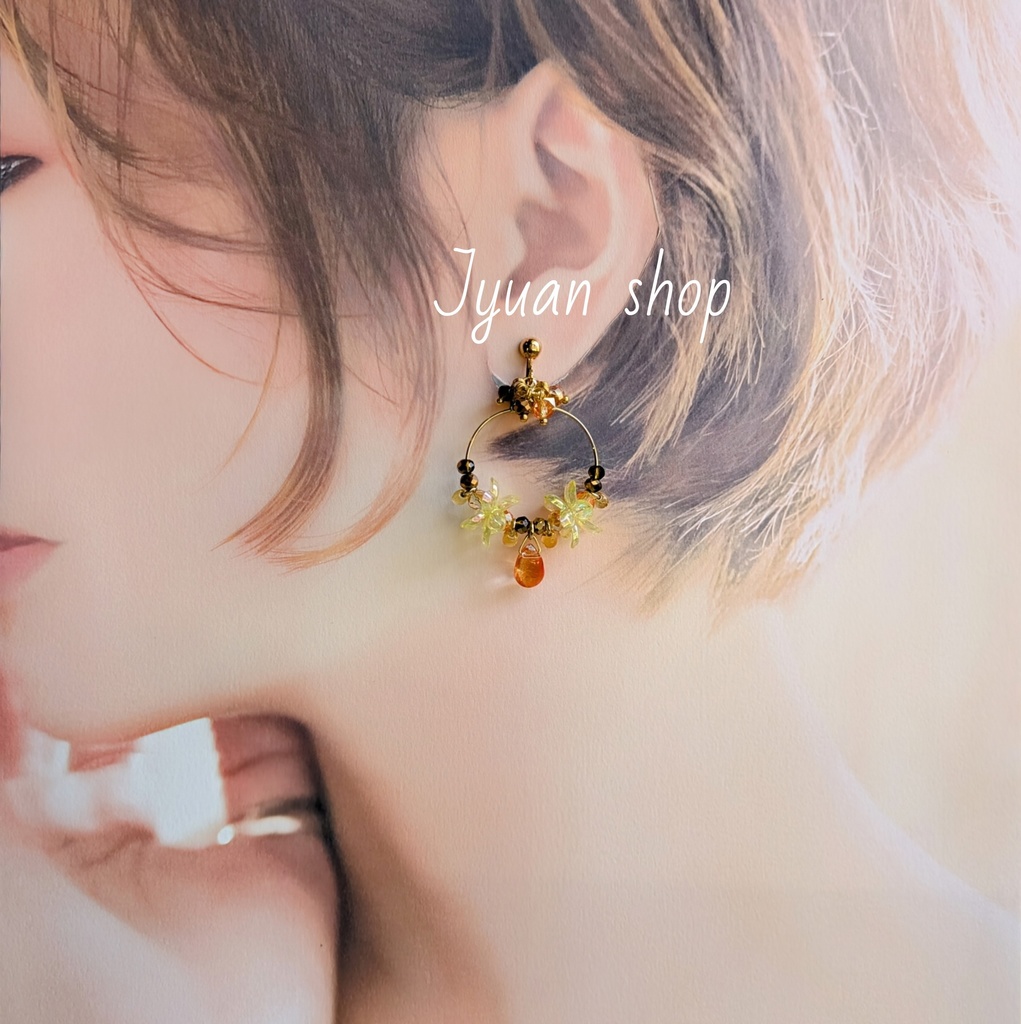 ハイキュー!!烏野イメージカラー イヤリング/ピアス8