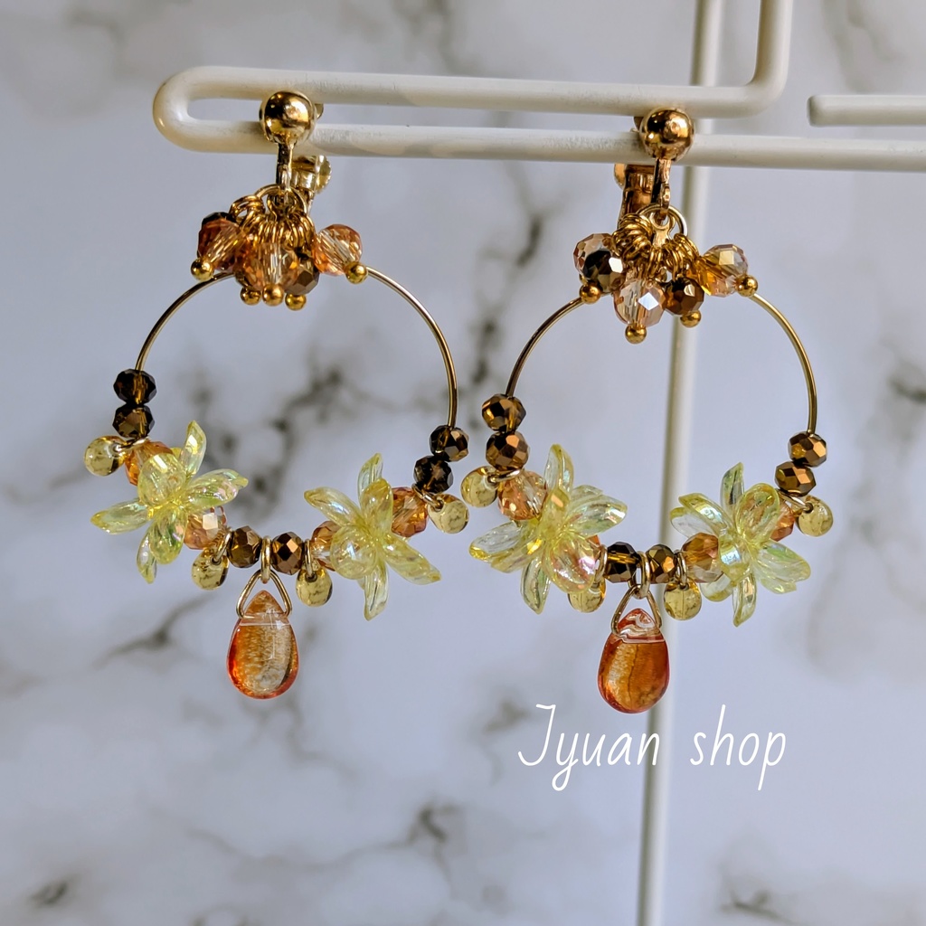 ハイキュー!!烏野イメージカラー イヤリング/ピアス8