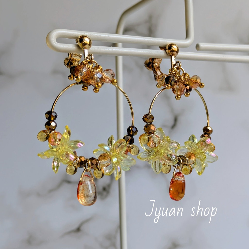 ハイキュー!!烏野イメージカラー イヤリング/ピアス8