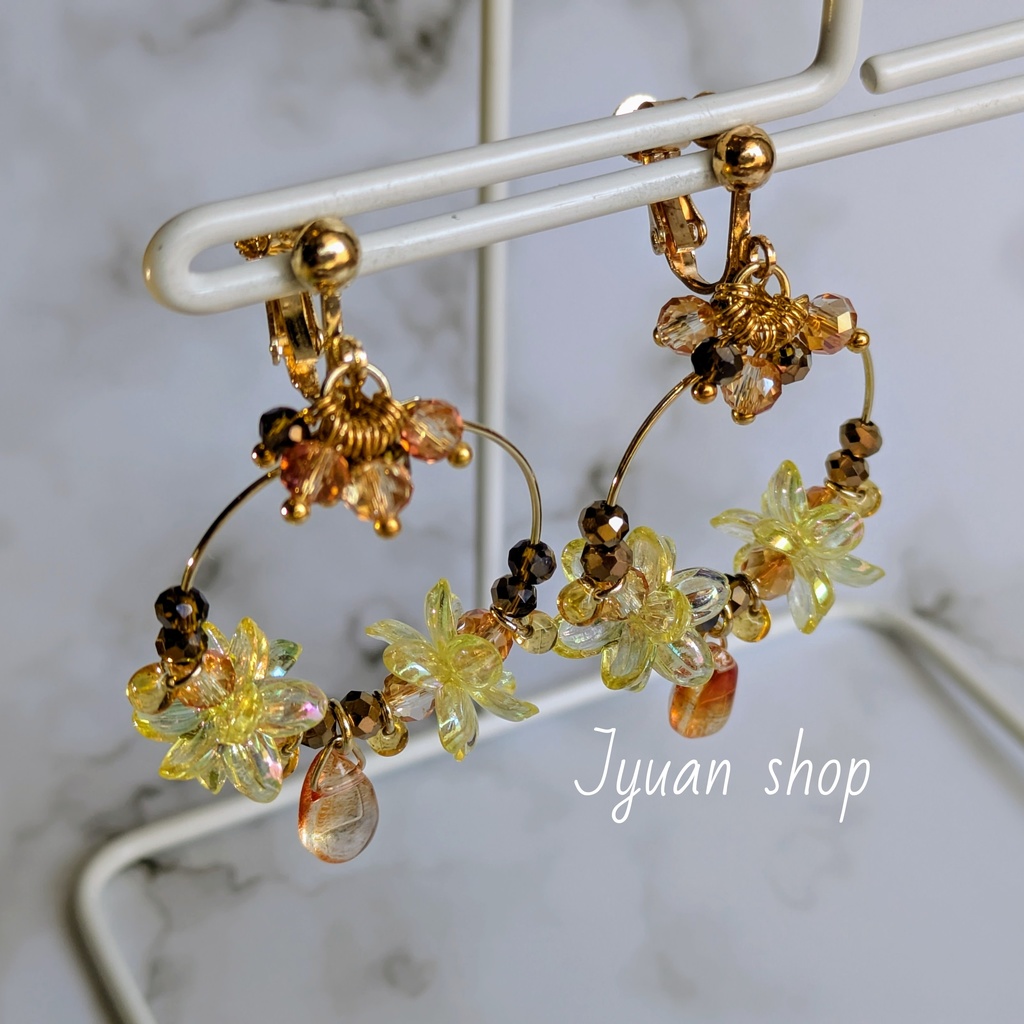 ハイキュー!!烏野イメージカラー イヤリング/ピアス8