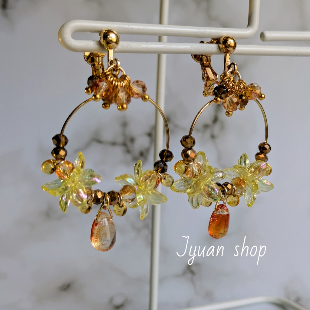 ハイキュー!!烏野イメージカラー イヤリング/ピアス8