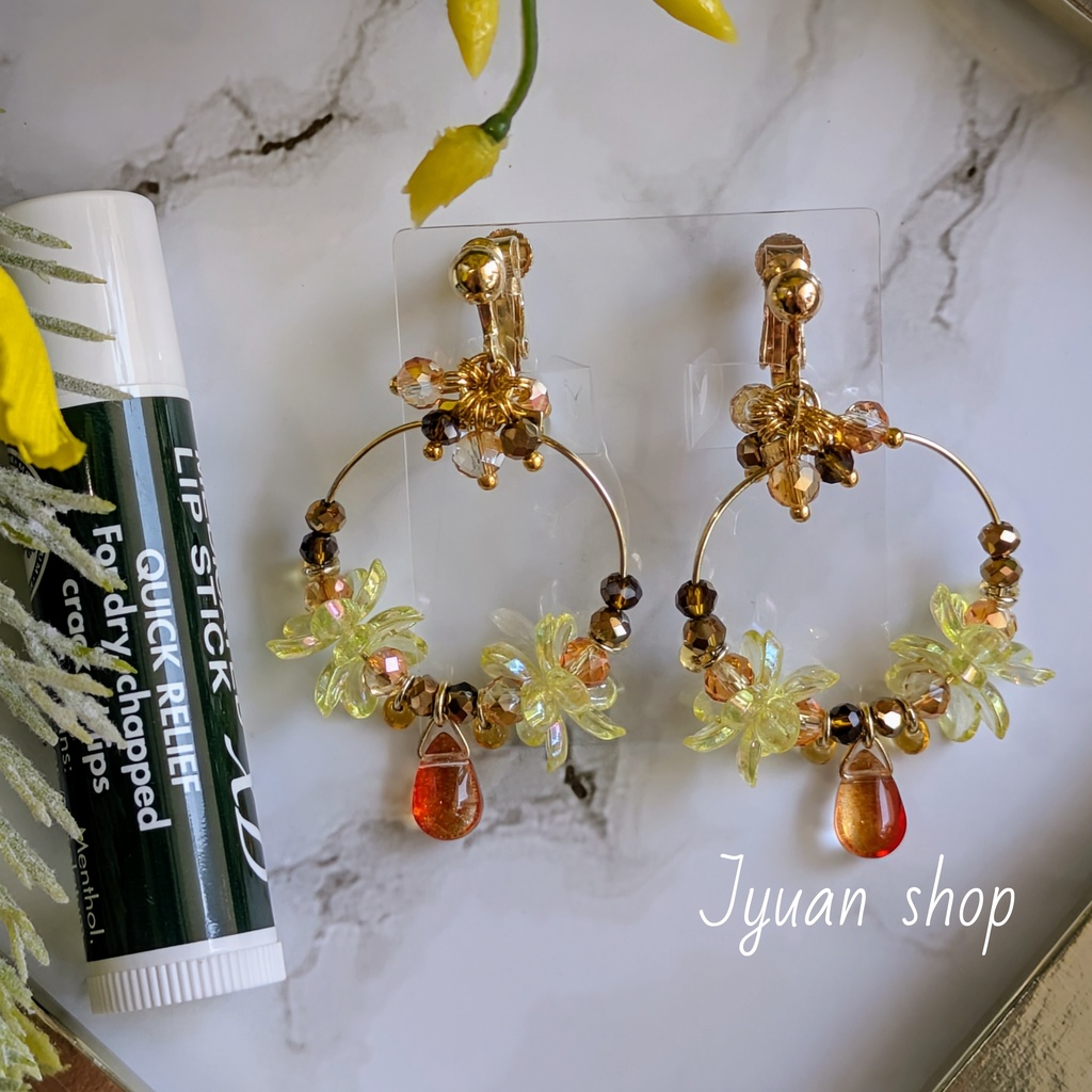 ハイキュー!!烏野イメージカラー イヤリング/ピアス8