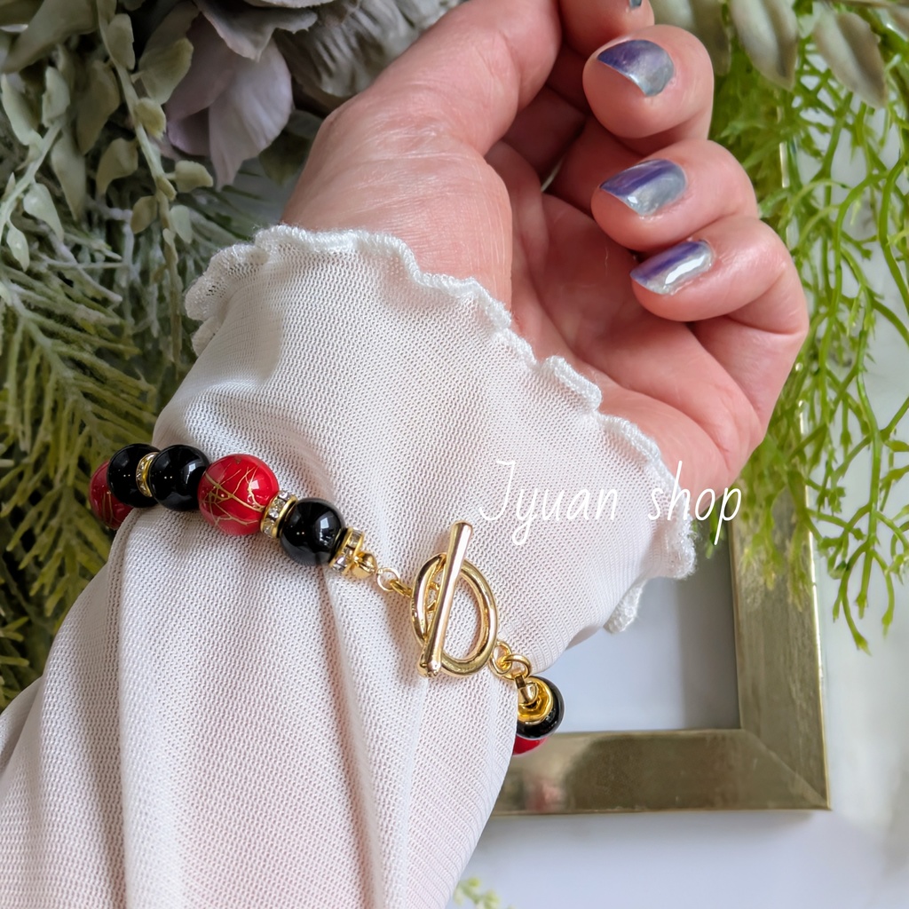 鬼滅 童磨 イメージ ブレスレット & イヤリング/ピアス