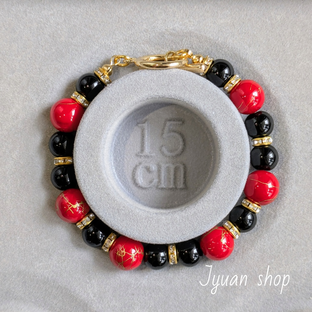 鬼滅 童磨 イメージ ブレスレット & イヤリング/ピアス