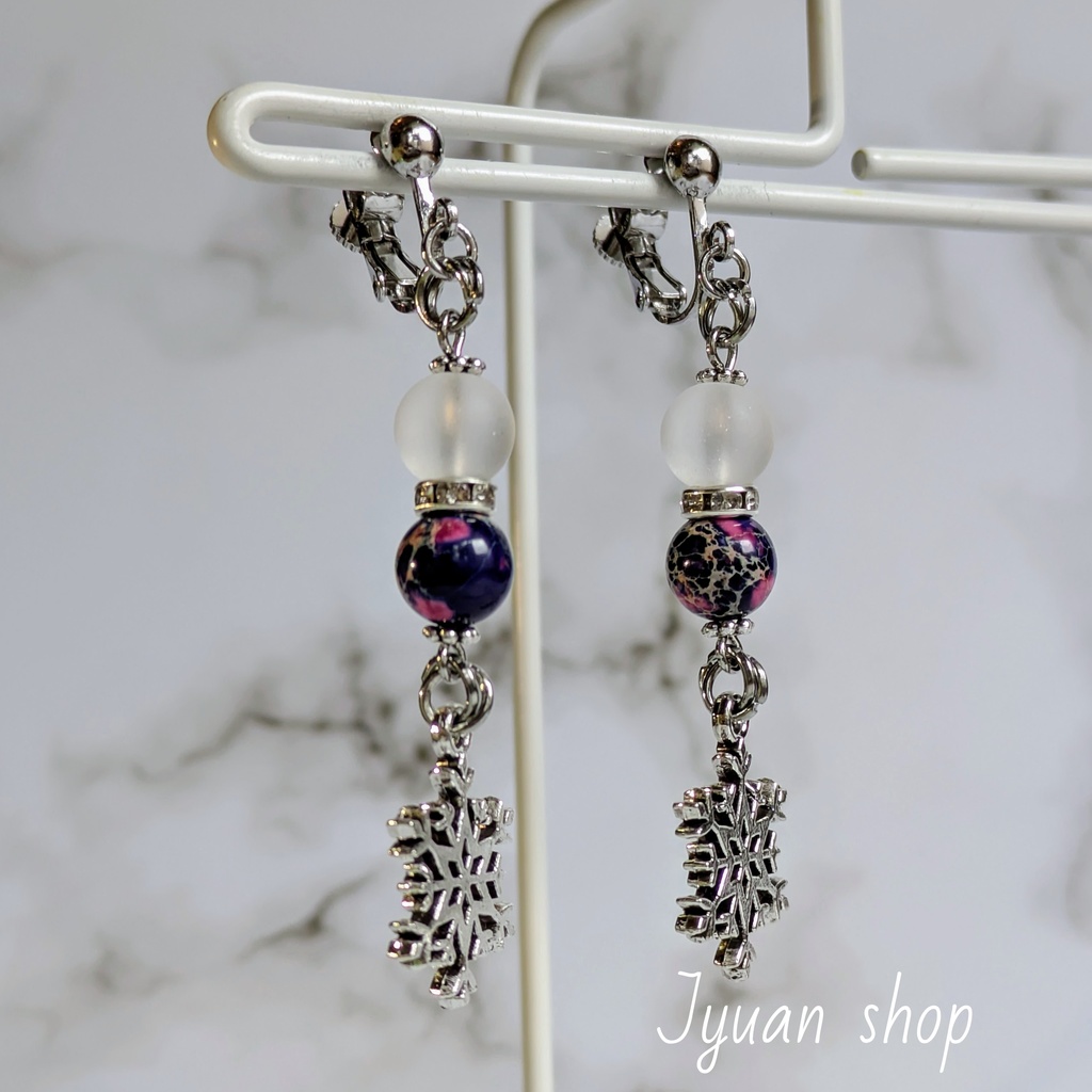 鬼滅 猗窩座 イメージ ブレスレット & イヤリング/ピアス