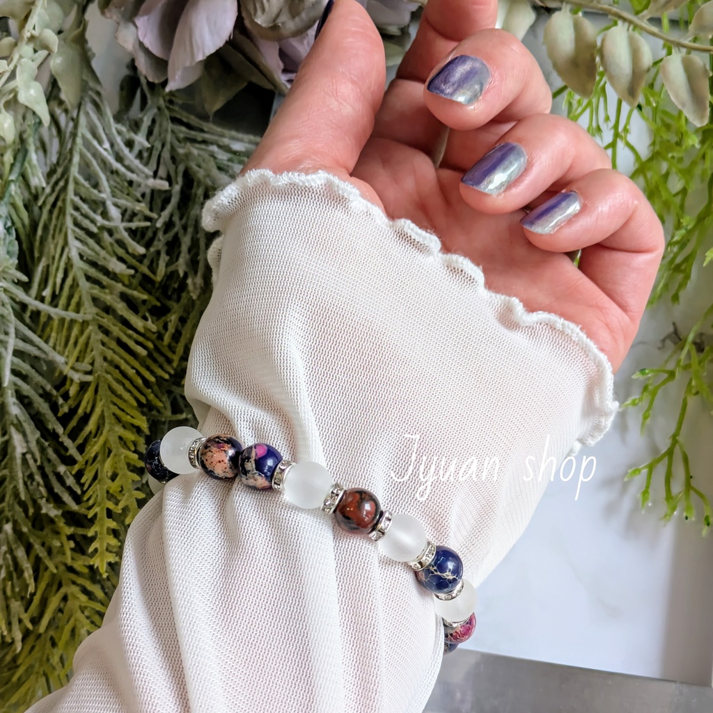 鬼滅 猗窩座 イメージ ブレスレット & イヤリング/ピアス