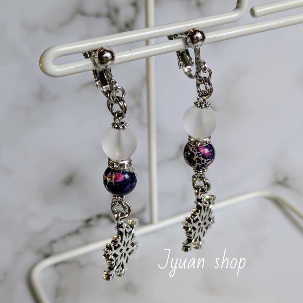 鬼滅 猗窩座 イメージ ブレスレット & イヤリング/ピアス