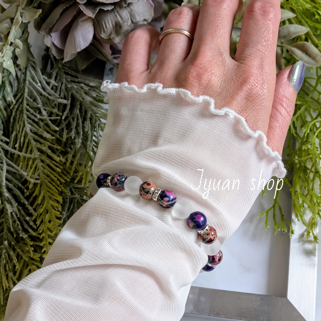 鬼滅 猗窩座 イメージ ブレスレット & イヤリング/ピアス