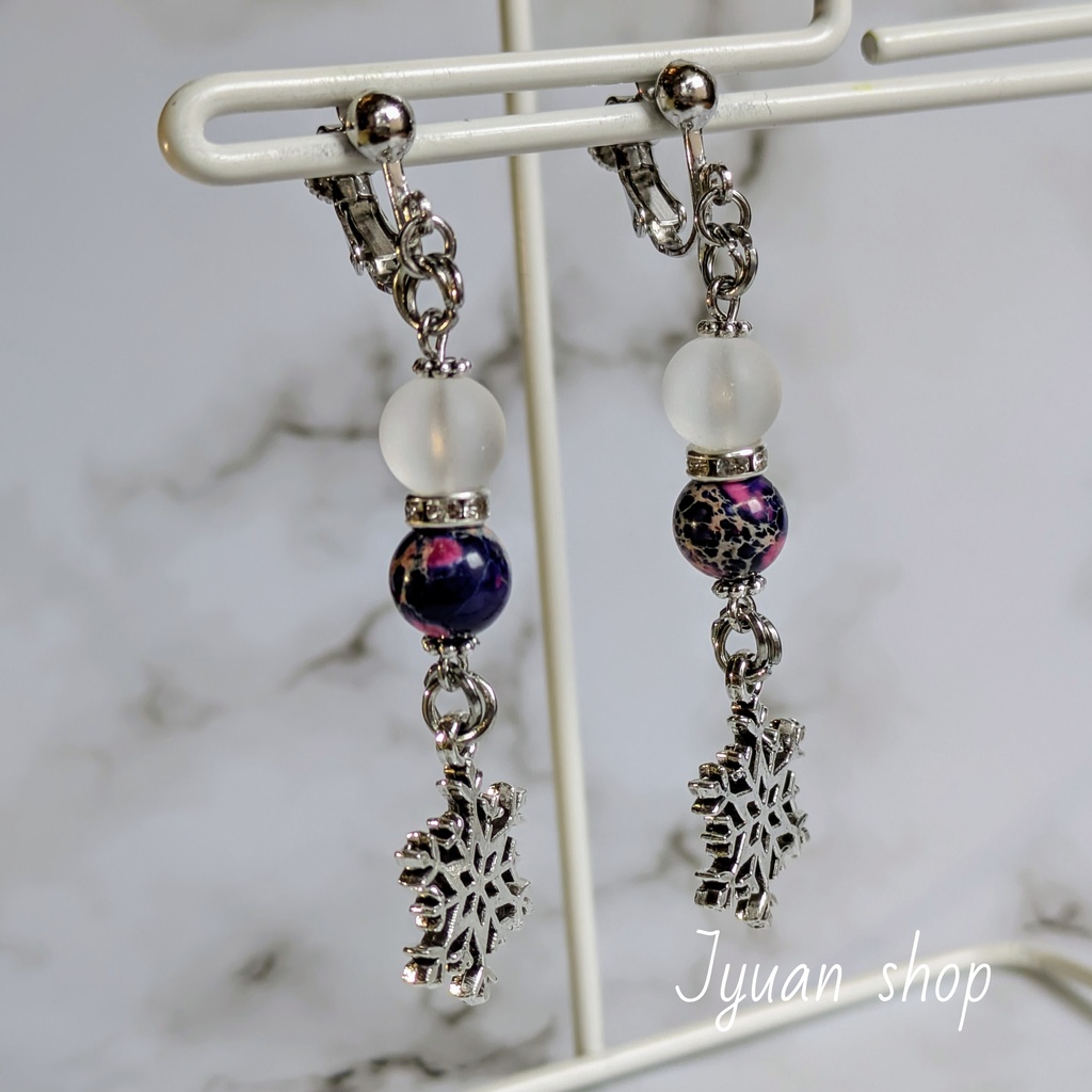 鬼滅 猗窩座 イメージ ブレスレット & イヤリング/ピアス