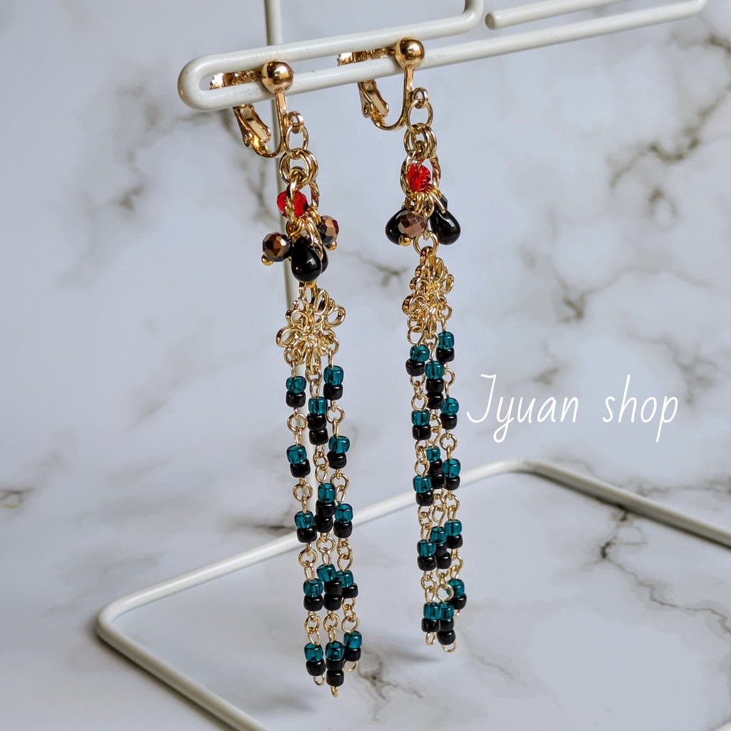 鬼滅 竈門炭治郎 イメージ イヤリング/ピアス ver.2