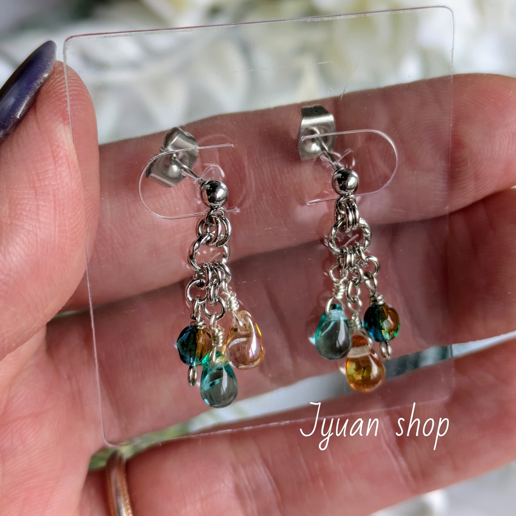 《再販》呪術廻戦 夏五カラー イヤリング/ピアス⑤