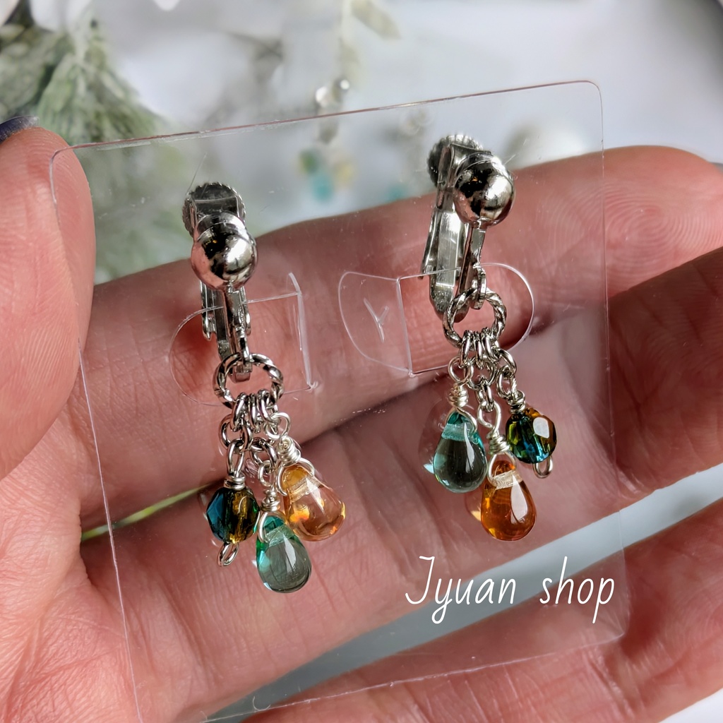 《再販》呪術廻戦 夏五カラー イヤリング/ピアス⑤