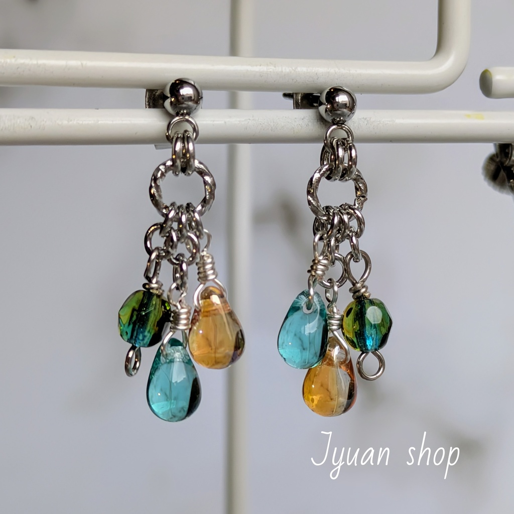 《再販》呪術廻戦 夏五カラー イヤリング/ピアス⑤