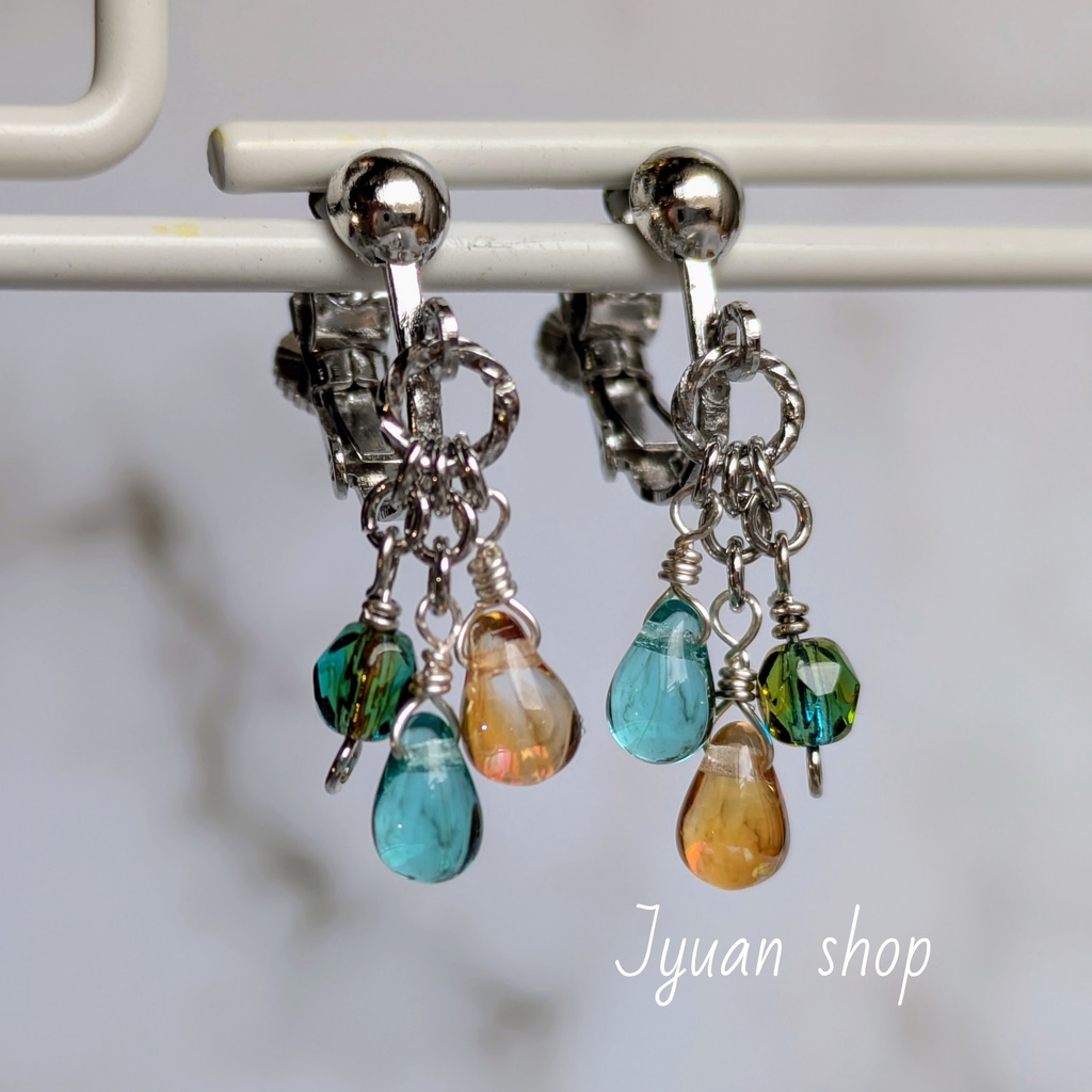 《再販》呪術廻戦 夏五カラー イヤリング/ピアス⑤