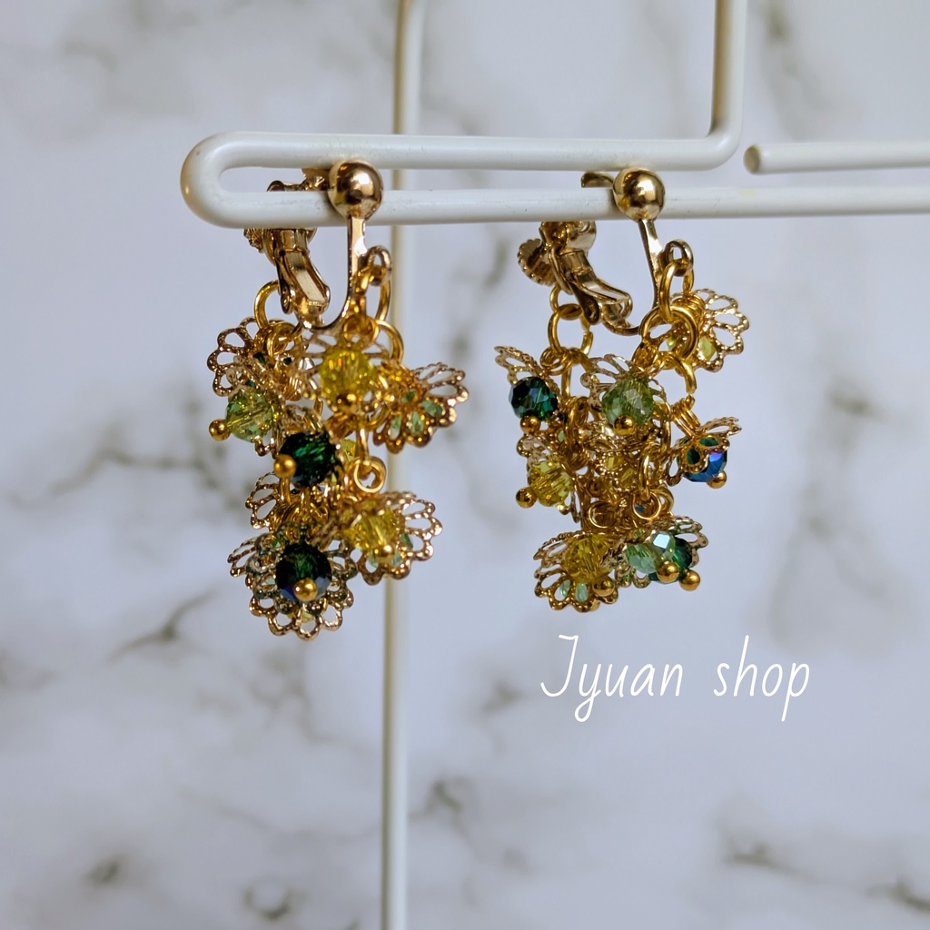 ハイキュー!!井闥山イメージカラー イヤリング/ピアス2