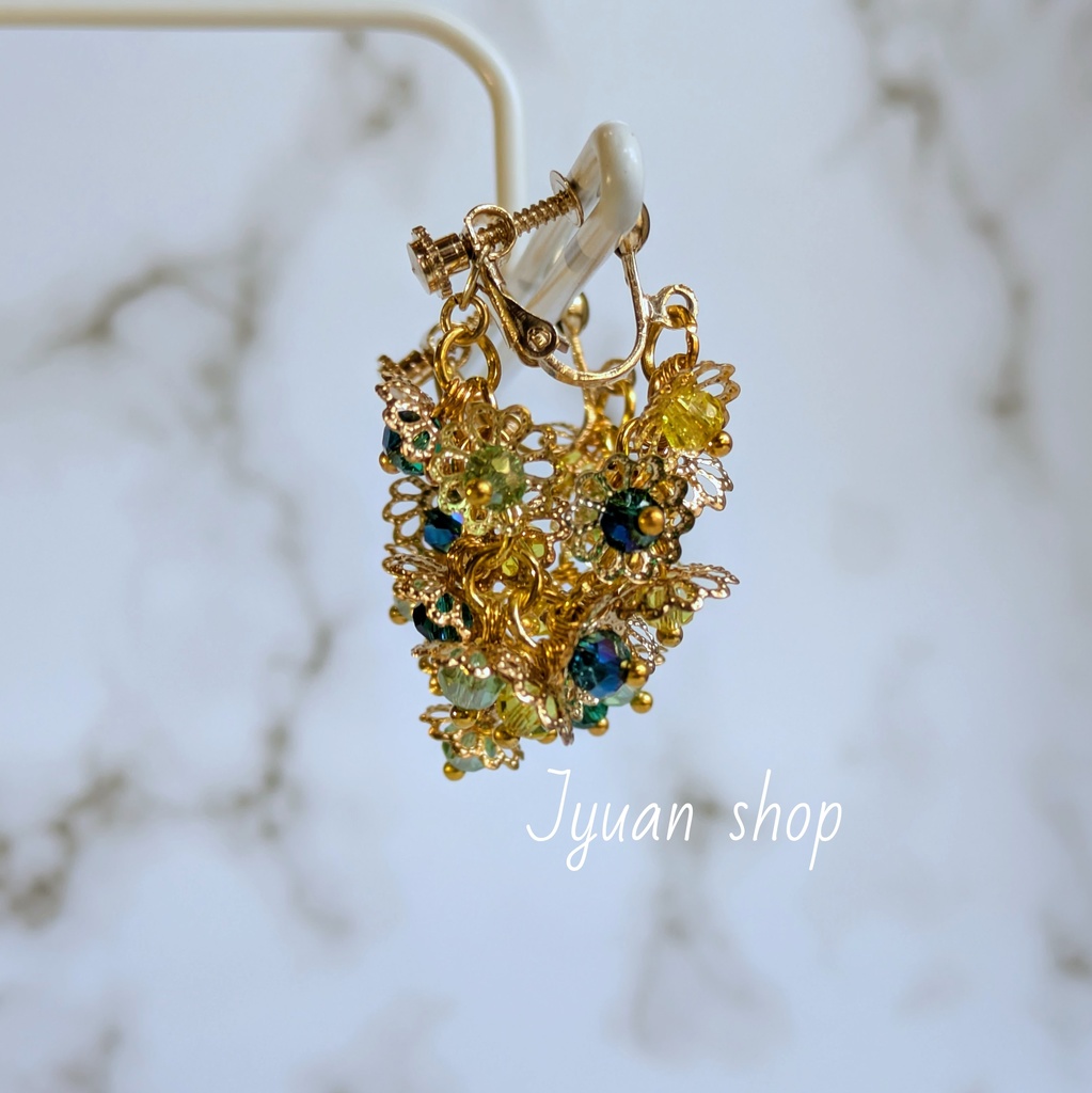 ハイキュー!!井闥山イメージカラー イヤリング/ピアス2