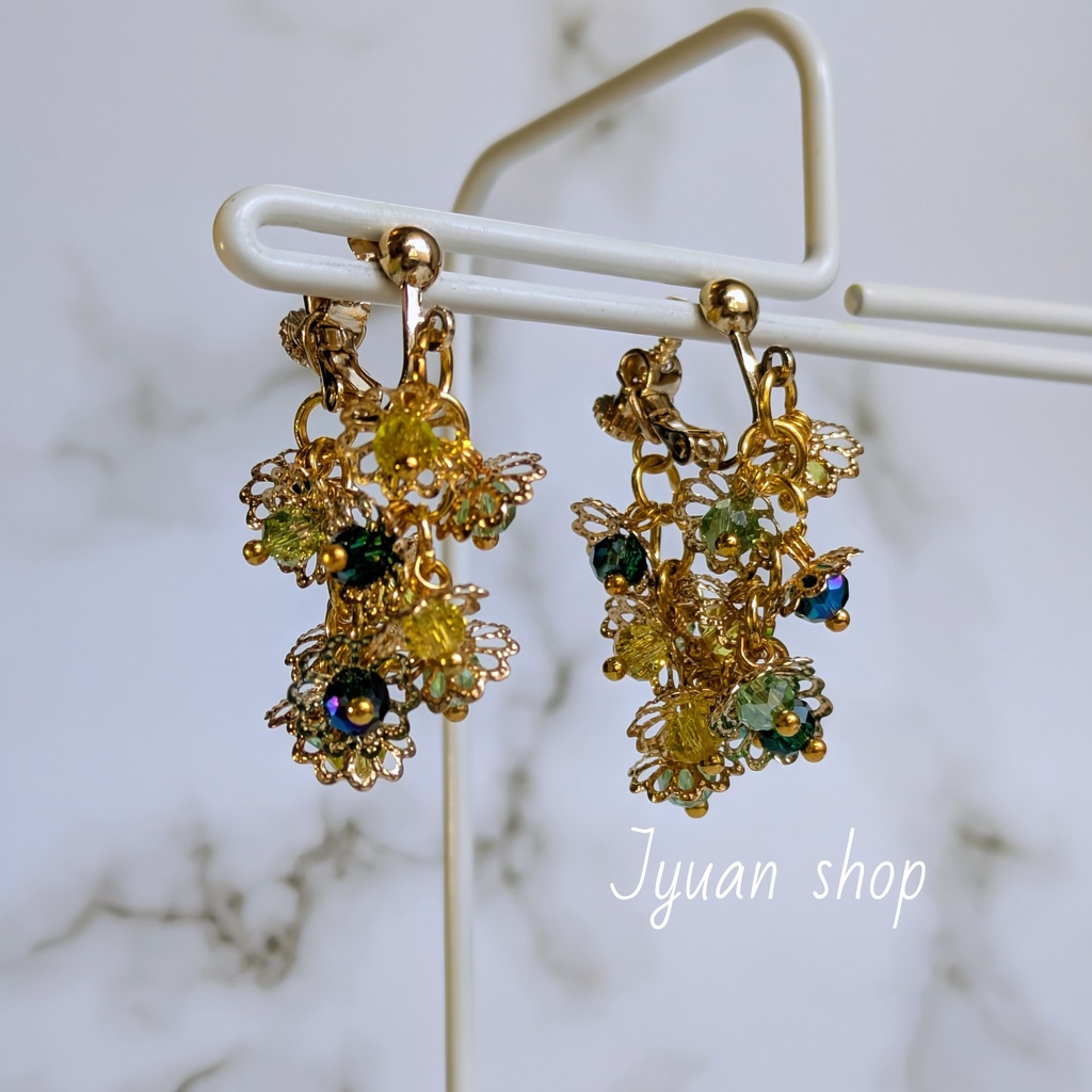 ハイキュー!!井闥山イメージカラー イヤリング/ピアス2