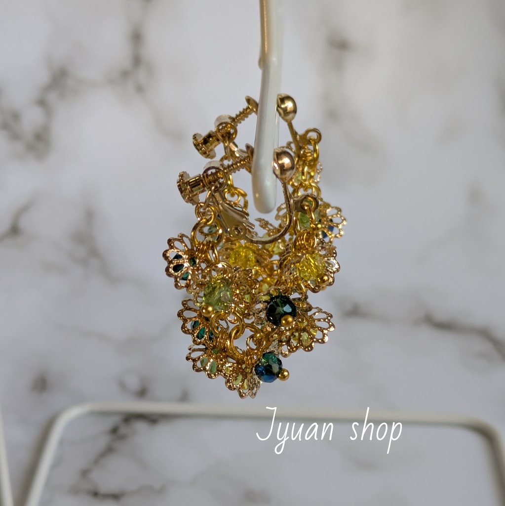 ハイキュー!!井闥山イメージカラー イヤリング/ピアス2