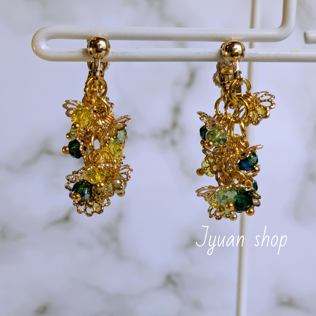 ハイキュー!!井闥山イメージカラー イヤリング/ピアス2