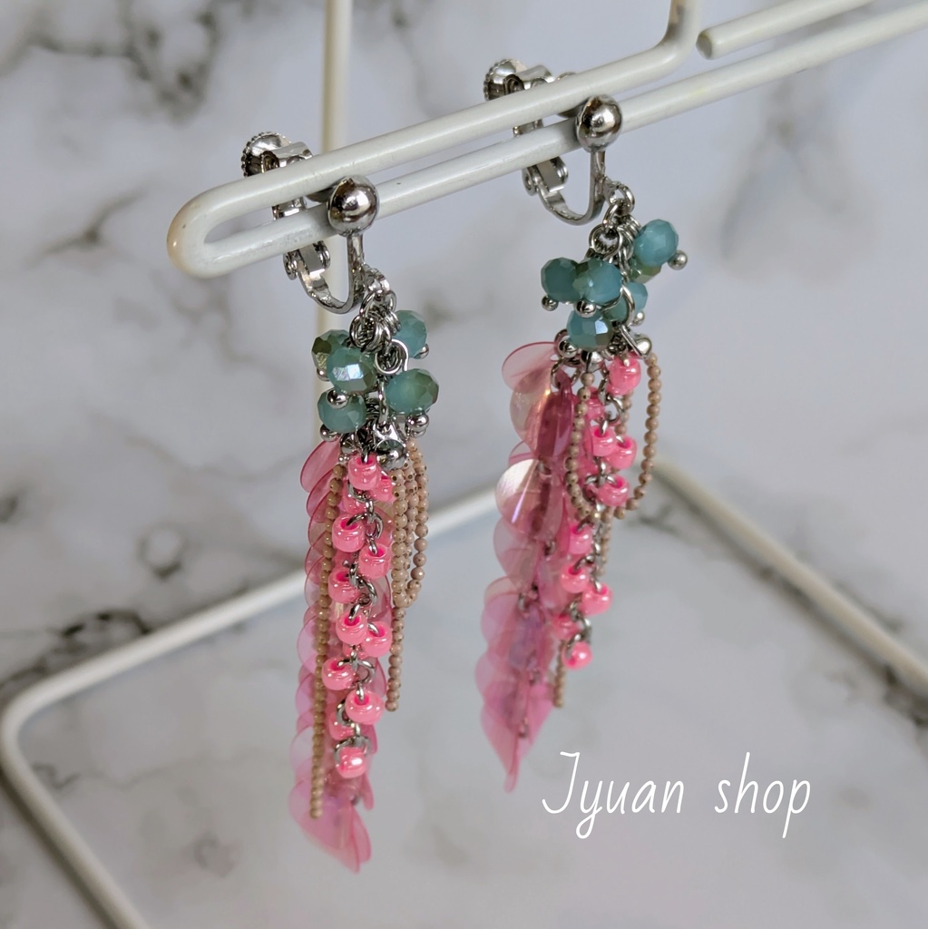 鬼滅 猗窩座 イメージ イヤリング/ピアスver.3